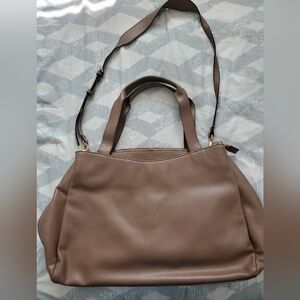 a new day Taupe Shoulder Bag